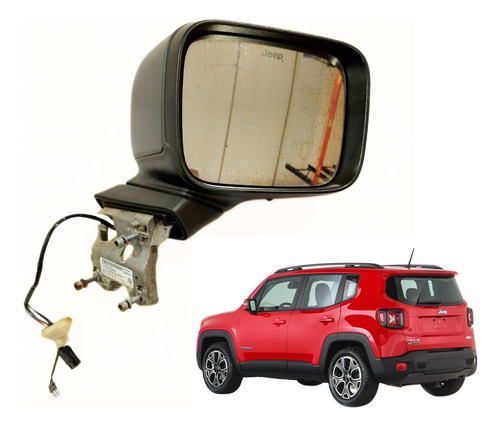 Retrovisor Direito Jeep Renegade Trailhawk 2.0 2015 - 7355989840 - 